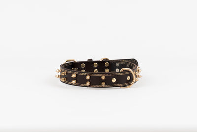 Spike Leather Collar